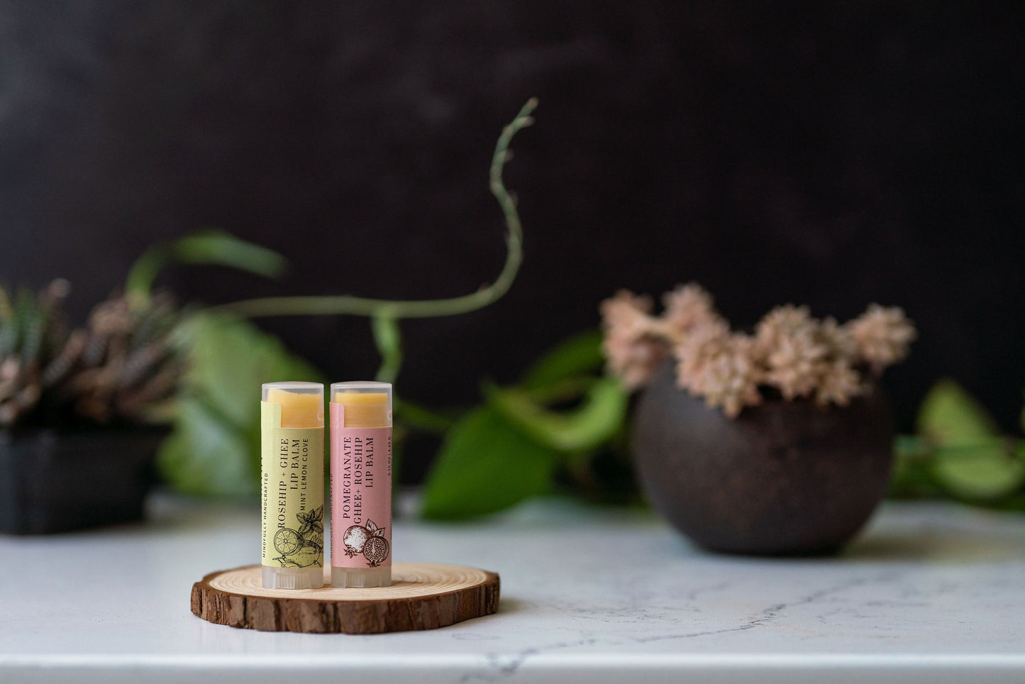 Rosehip + Ghee Lip Balm