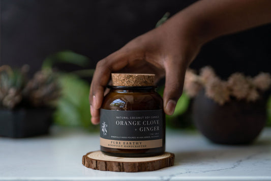 Orange Clove + Ginger Apothecary Candle