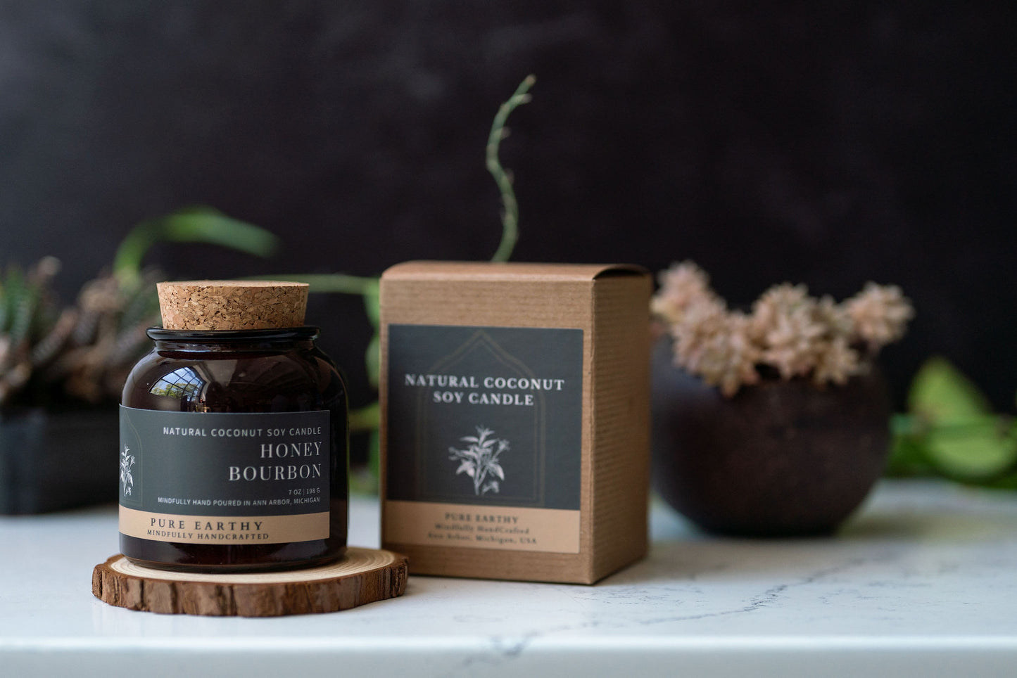 Apothecary Coconut Soy Candle